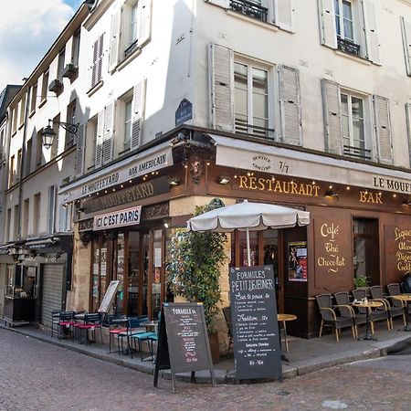 Apartament Loft Atypique Avec Terrasse, Calme Et Cosy Paryż Zewnętrze zdjęcie