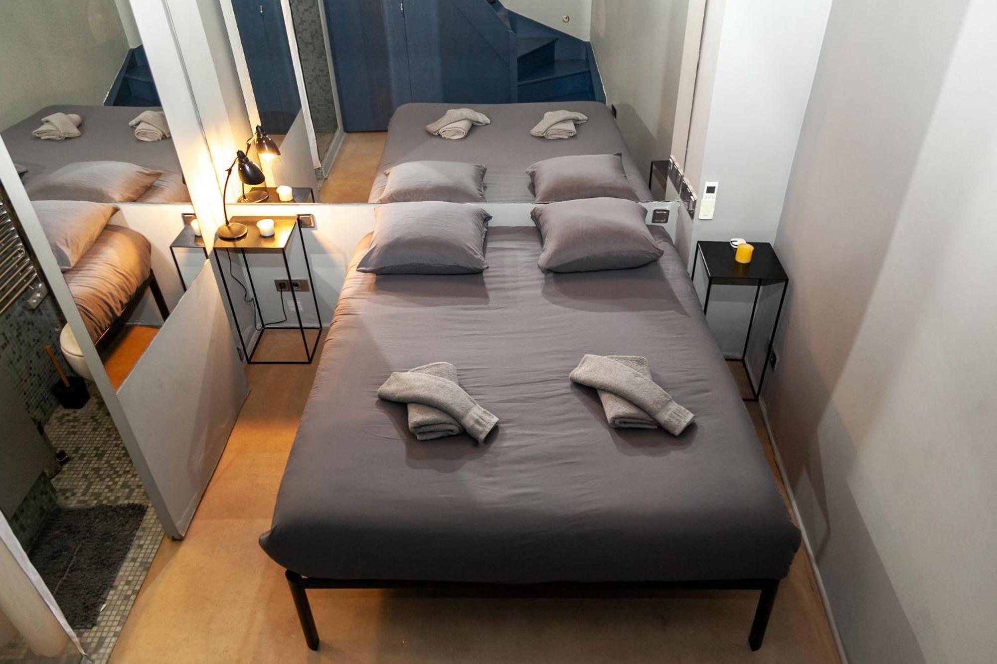 Apartament Loft Atypique Avec Terrasse, Calme Et Cosy Paryż Zewnętrze zdjęcie
